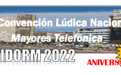 INSCRIPCIÓN a la Convención Lúdica Nacional de Benidorm 2022
